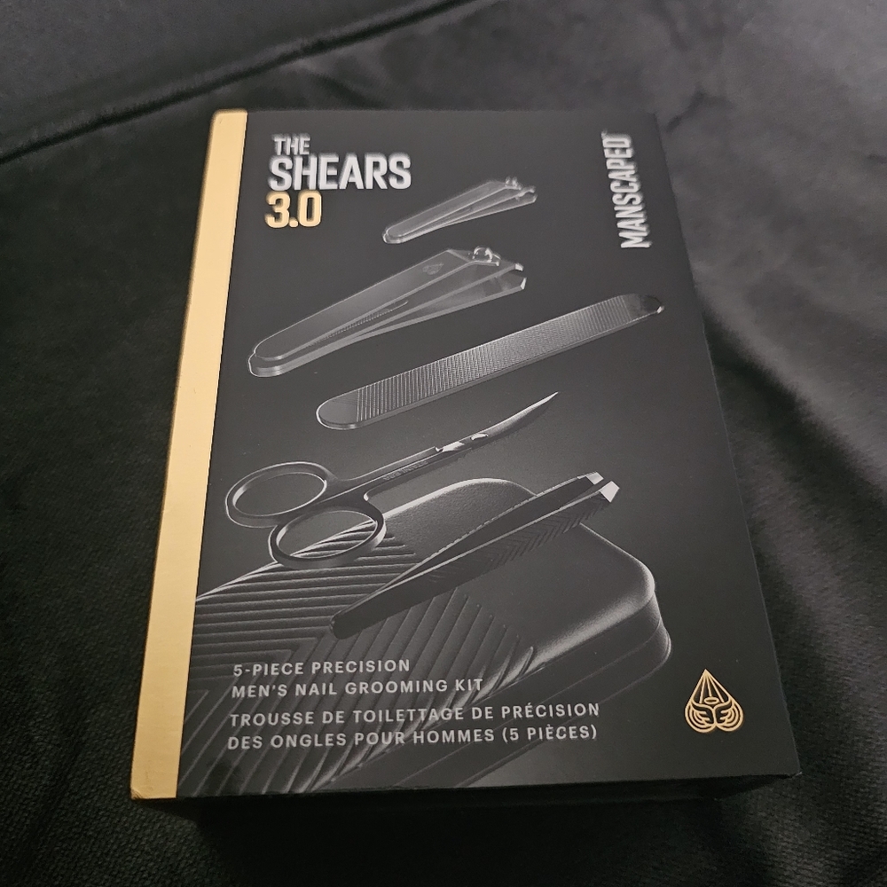 MANSCAPED THE SHEARS 3.0 Precision Men's Nail Grooming Kit